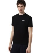 EA7 Тениска за мъже - m tee ss st cc - 8NPT26-PJVQZ-1200 - S INTL - Черна