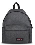 Eastpak Унисекс раница Pak'R с джоб отпред - 24 л - Черен/Меланж тъмно сиво