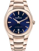 Edox Дамски часовник 57004 3 Analogue - Stainless steel - 3 ATM - Златист
