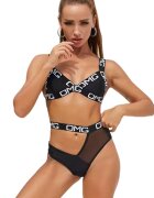EFAYN.RO Дамски бански костюм от 2 части EFAYN Черен