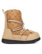 Elisabetta Franchi Спортни ботуши за момичета - текстил - кафяви -