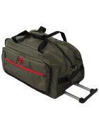Ella Icon Пътна чанта с количка - Shadow - Green - 55x30x30см