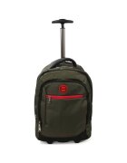 Ella Icon Раница с колелца Shadow 49X35X23 см Зелен