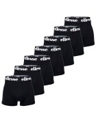 ELLESSE Боксерки с лого на талията - 7 чифта - Червен/Черен/Сив/Син