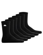 ELLESSE Унисекс къси чорапи - 6 чифта - Черен