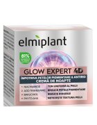 Elmiplant Нощен крем Glow Expert 4D Против пигментни петна Против бръчки С ниацинамид и бакучиол 50 мл