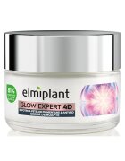 Elmiplant Нощен крем Glow Expert 4D Против пигментни петна Против бръчки С ниацинамид и бакучиол 50 мл