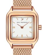 Emily Westwood Часовник с мрежеста верижка Rose Gold