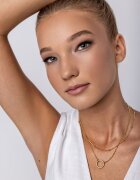 Emily Westwood Двуредово колие от неръждаема стомана