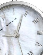 Emily Westwood Кварцов часовник от неръждаема стомана Сребрист