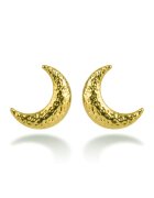 Emily Westwood Обеци Half Moon с покритие от 18K злато
