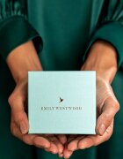 Emily Westwood Правоъгълен часовник с верижка от неръждаема стомана