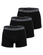 Emporio Armani Боксерки с памук и лого на талията - 3 чифта