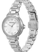 Emporio Armani Часовник с кристали Сребрист