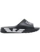 Emporio Armani Чехли EA7 Crusher Distance Slides 61245 - Черен/Сребрист