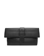 Emporio Armani Дамска чанта Black Beauty - естествена кожа - 30x45см - черна