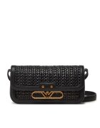 Emporio Armani Дамска чанта Black Beauty - естествена кожа - универсални размери
