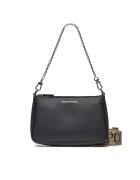 Emporio Armani Дамска чанта черна - екологична кожа