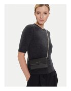 Emporio Armani Дамска чанта естествена кожа - черна - модел EW003036 AF19568 UC0