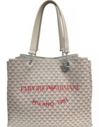 Emporio Armani Дамска чанта модел TSANTA CHEIROS LOGO MPEZ - 100% полиестер - 30x26x12см - Един размер