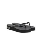 Emporio Armani Дамски джапанки XVQS09 XN118 - Синтетични - Черни