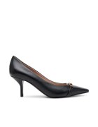 Emporio Armani Дамски обувки - на ток - естествена кожа