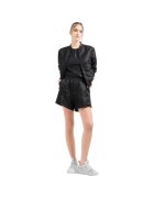 Emporio Armani Къси панталони EA7 Graphic - Сатен - Черен - Черен