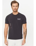 Emporio Armani Мъжка тениска - 93365 - черна - полиамид