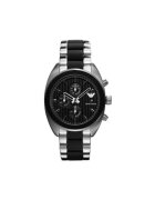 Emporio Armani Мъжки часовник - ARMANI - Инокс - Черен