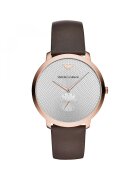 Emporio Armani Мъжки часовник - Модерен тънък 1325352837 - Кафяв
