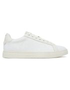 Emporio Armani Мъжки кецове - Off White - екологична кожа