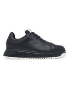 Emporio Armani Мъжки спортни обувки естествена кожа - черни - за фитнес
