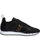 Emporio Armani Спортни обувки EA7 Black&White Carbon 49412 - Бял/Златист/Черен