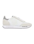 Emporio Armani Спортни обувки EA7 Black&White Vintage 62420 - Бял/Бежов