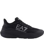 Emporio Armani Спортни обувки EA7 Wave Cracking Engineered 47796 - Черен/Сребрист