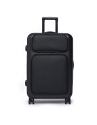 Emporio Armani Среден куфар пластмаса черен One Size INTL