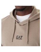 Emporio Armani Суичър EA7 Train Core Id PO Hood 58222 Бежов