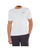 Emporio Armani Тениска EA7 Train Logo Series 40714 - Бял/Сив