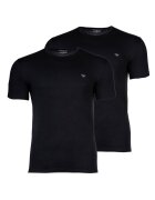 Emporio Armani Тениска с овално деколте - 2 чифта - Бежов/Син