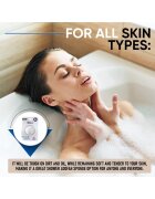 Esponjabon Гъба за душ 2 в 1 Ексфолираща мрежа Сапун Mother of Pearl С озаряващ ефект