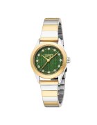 Esprit Дамски часовник модел ES1L480M0115 - 28 мм - стоманен корпус - златна каишка - водоустойчивост 3 ATM