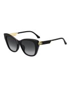Etro Слънчеви очила Cat-Eye с градиента - Черен