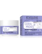Eveline Cosmetics Регенериращ крем Ceramides+ Korean Rituals за всички типове кожа с мултикерамиди масло от авокадо и масло от ший 50 мл