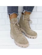 Exclusives Classic Leather Worker Boots - Бежов