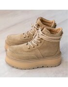 Exclusives Дамски Ботуши - Лук - Слънце - размер 40 - 26.5 см Крем / Бежов