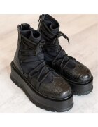 Exclusives Дамски Ботуши - Moon - Croco Black - размер 40 - 26.5 см