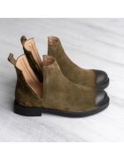 Exclusives V-Shape 2.0 Suede Boots With Side Cut-outs - Каки