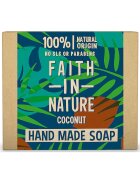 Faith in Nature Твърд натурален сапун с кокос Вяра в природата 100 гр