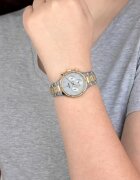 Festina Часовник от неръждаема стомана с хронограф Сребрист/Златист