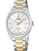 Festina Часовник от неръждаема стомана Сребрист/Златист